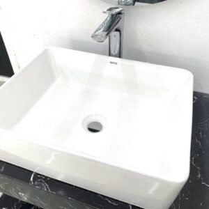 Lavabo trắng tinh đặt bàn SETO-3206
