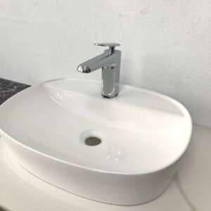Lavabo trắng tinh đặt bàn SETO-3213