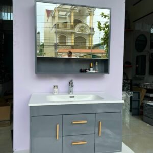 Bộ tủ lavabo gỗ nhựa PVC SETO-OS10