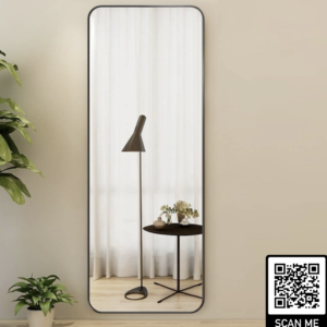 Gương toàn thân 60x160, viền nhôm mạ tĩnh điện SETO-OS6003