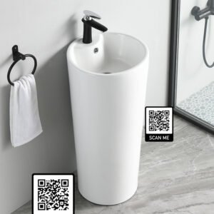 Lavabo trụ đứng liền khối SETO-31705
