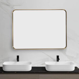 Gương cao cấp 60x80 viền SUS 304 SETO-OS6007