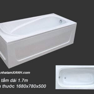 Bồn tắm dài Acrylic giá rẻ SETO-OS2006